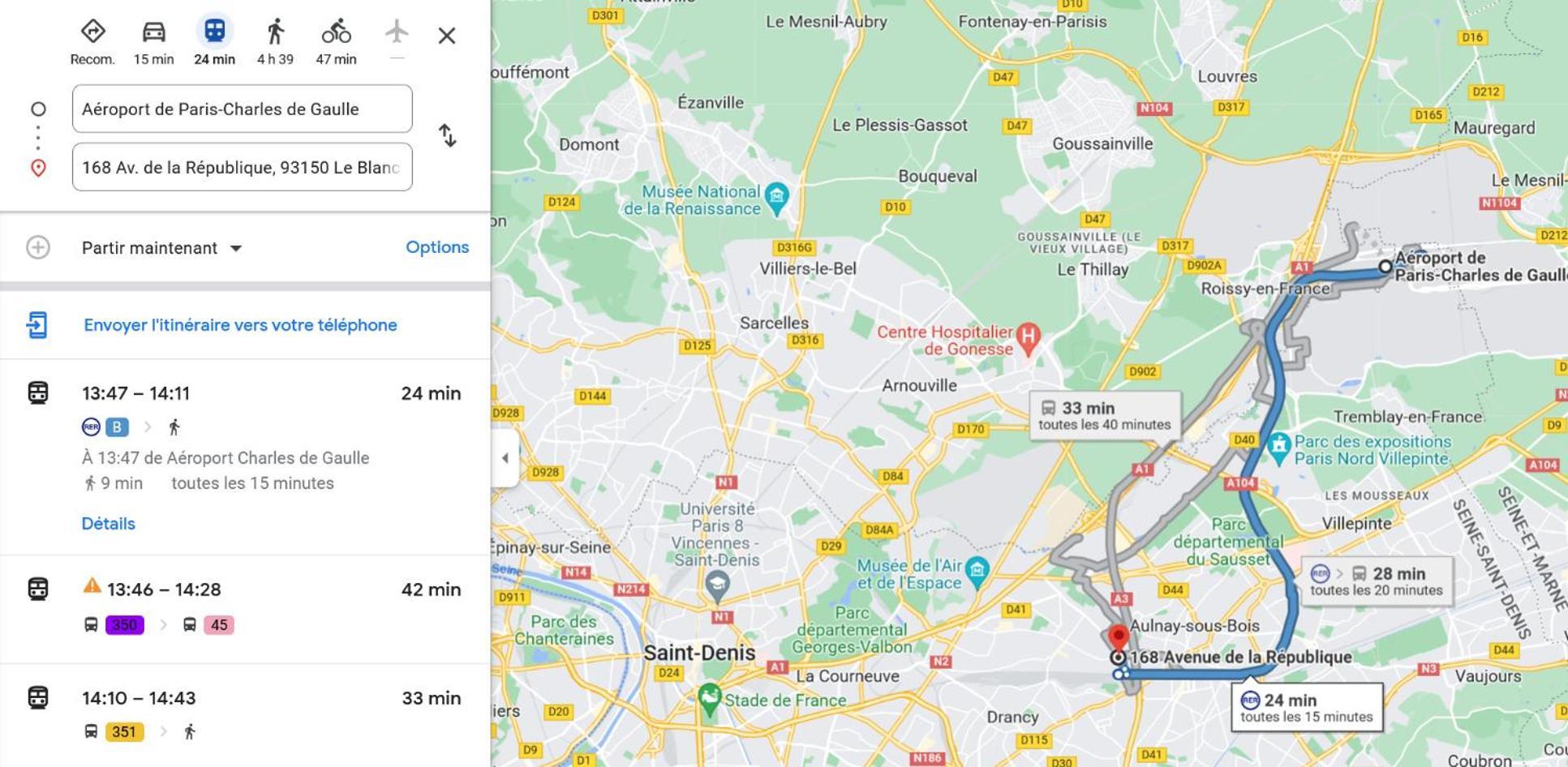 Appartement Cosy Proche Stade De France - Jo Paris 2024 Ле-Блан-Мениль Экстерьер фото